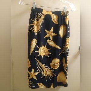 Sea shell skirt